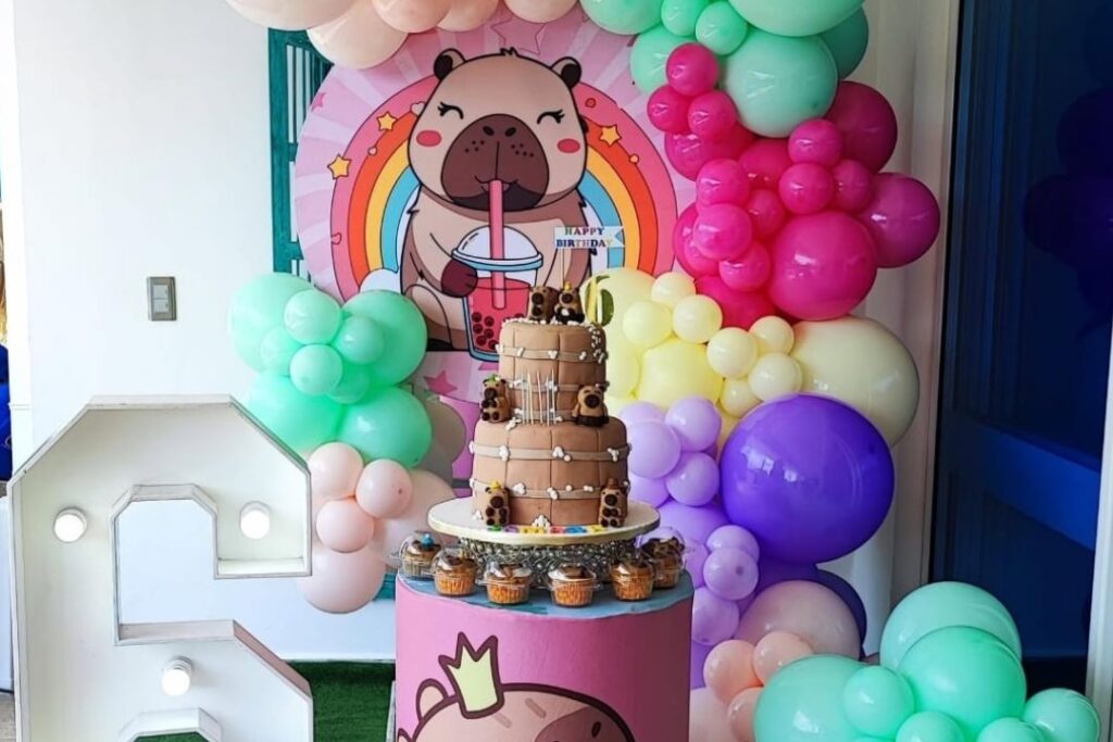 Decoracion infantil capibara 1