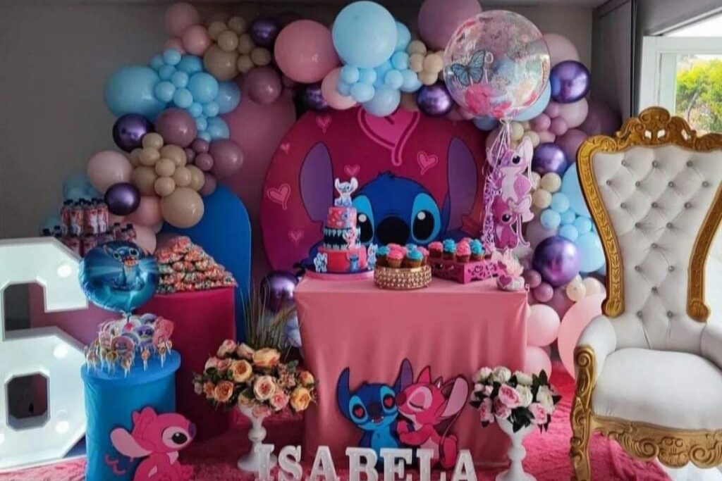 Decoracion lilo y Stitch 2
