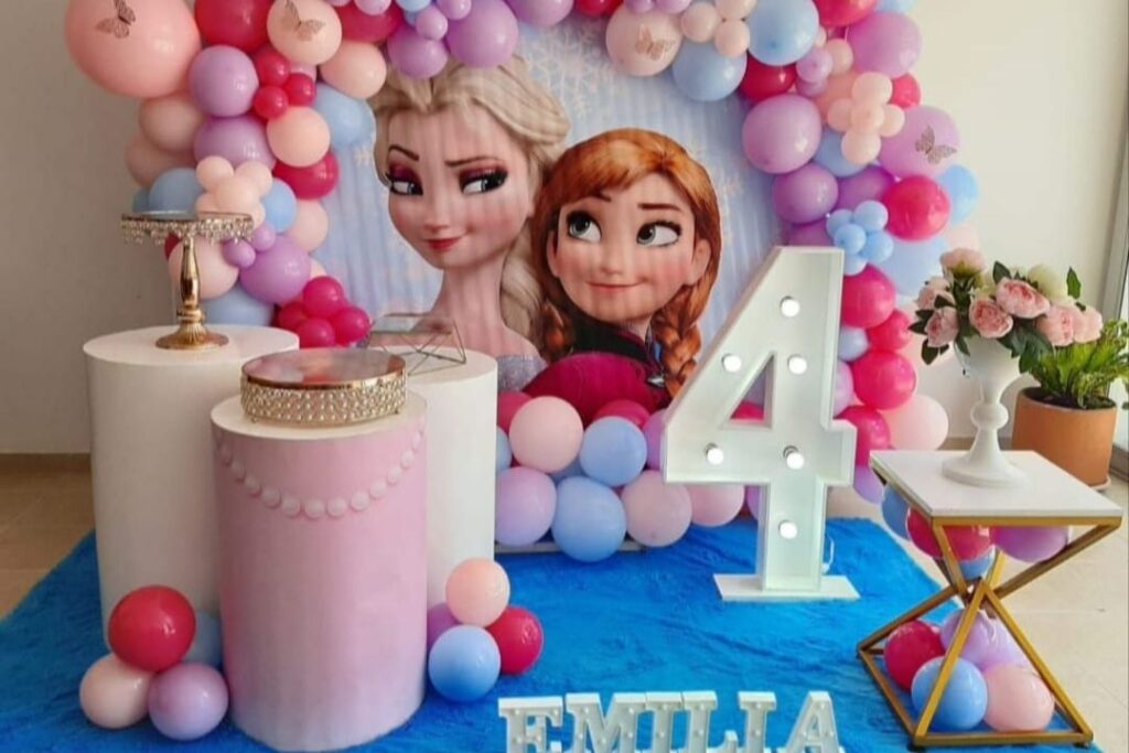 Decoracion niñas Frozen 2