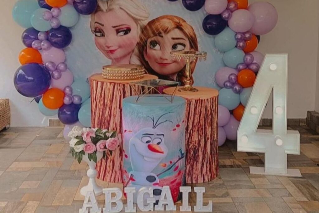 Decoracion niñas Frozen 3