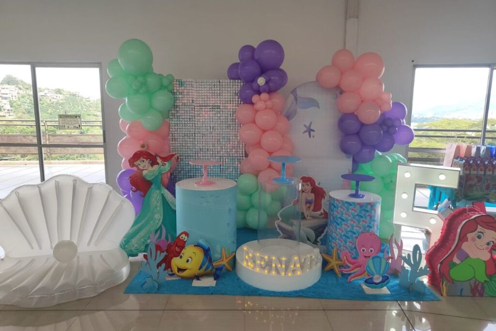 Decoraciones niñas Sirenita5
