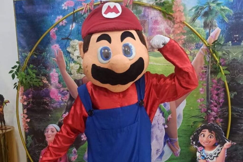 Personajes Mickey Minnie Mario bros1