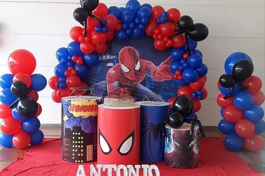 decoracion niños spiderman2-adrenalina vertigo recreacion y eventos cali-pereira