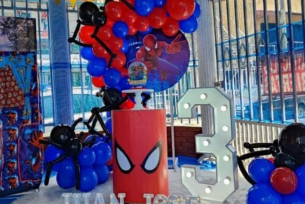 decoracion niños spiderman4-adrenalina vertigo recreacion y eventos cali-pereira