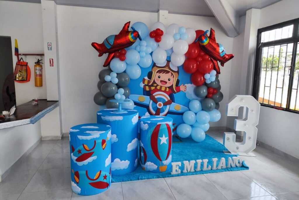 decoracion tematica infantil aviones 1