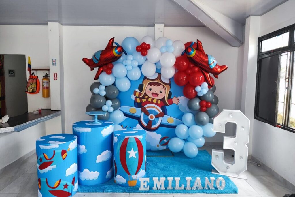 decoracion tematica infantil aviones3