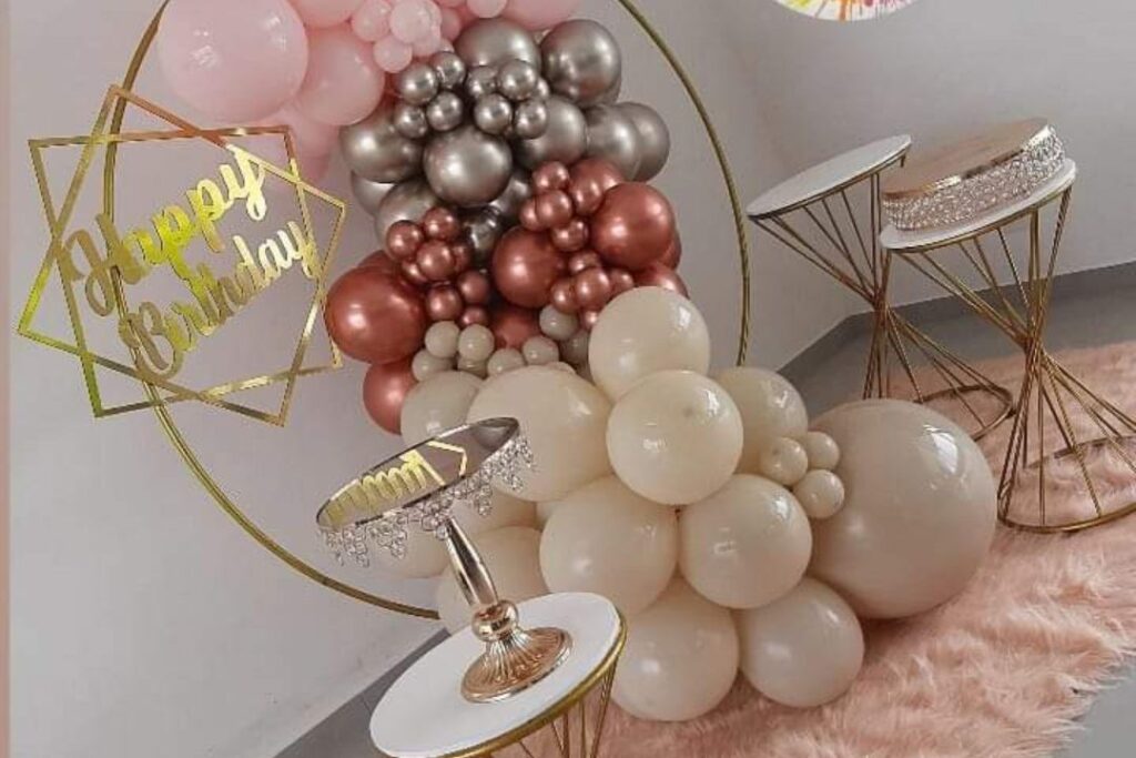 Alquiler Mobiliario mesas - cilindros - numeros 1